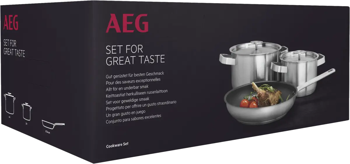 A3SS pannenset 3-delig