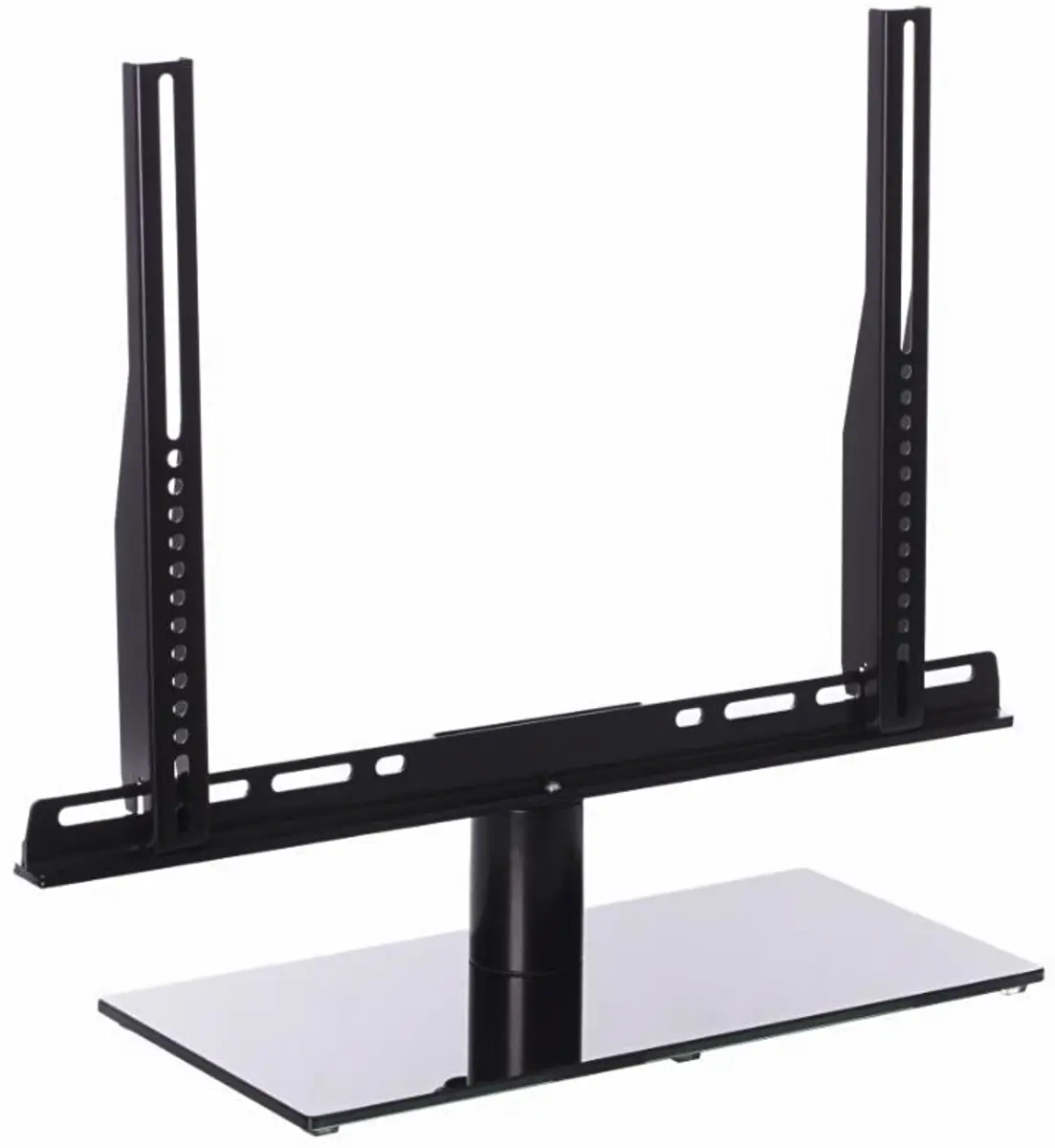 CAVTSM TV tafelstandaard draaibaar medium 37-42 zwart glas