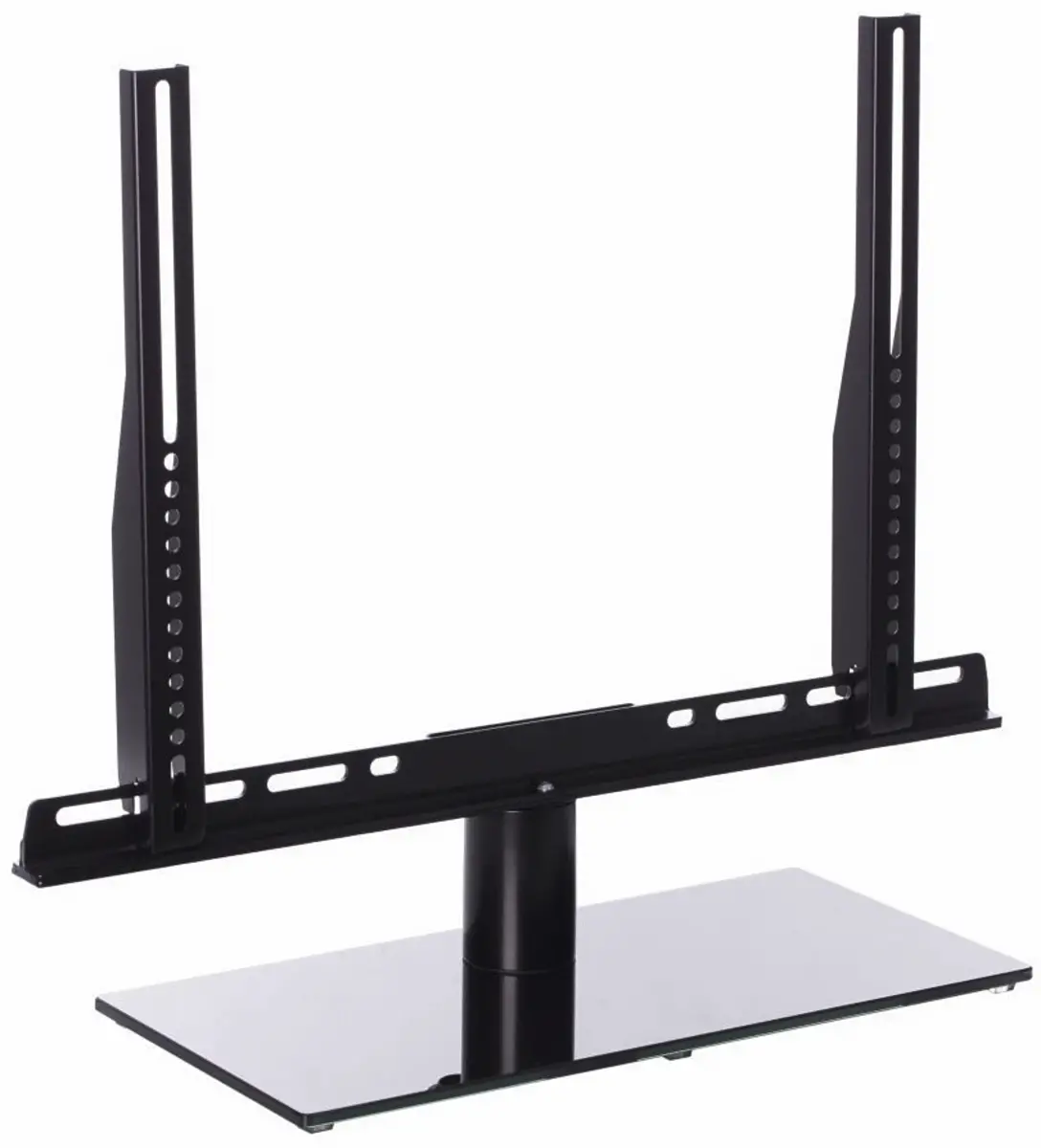 CAVTSM TV tafelstandaard draaibaar medium 37-42 zwart glas