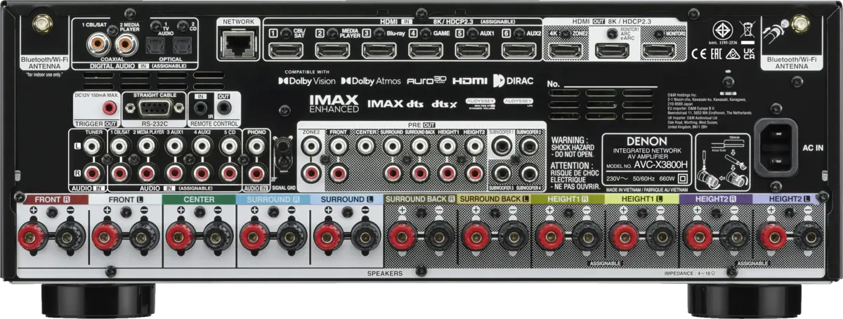 AV AMPLIFIER AVC-X 3800H