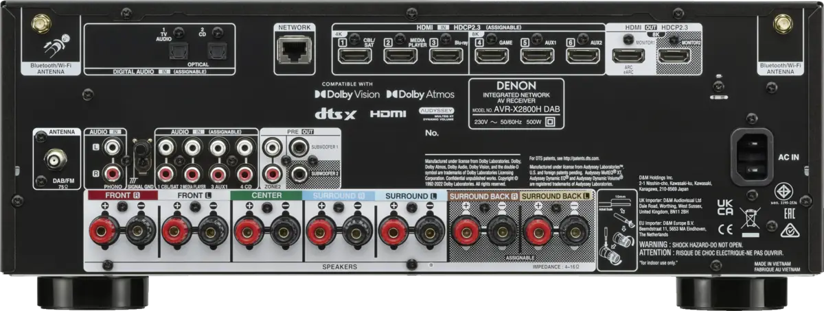 AV RECEIVER AVR-X 2800H DAB