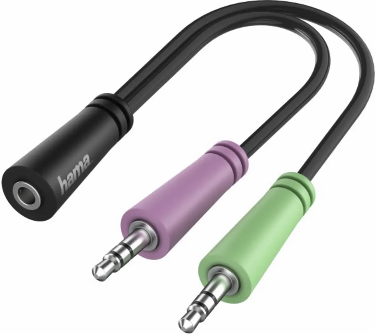 200351 Audio adapter 3.5mm jack -3 polige 3.5mm jack headset