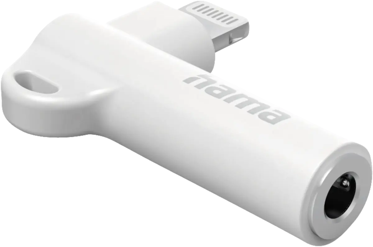 Aux-adapter Lightning u 3,5-mm-jack-aansluiting, 90 hoekstek