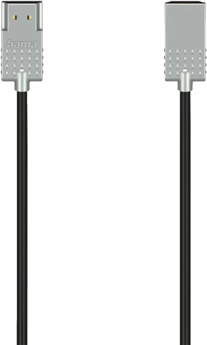 High-speed HDMI-kabel Ultra-Slim, 4K, conn. - conn., ether.