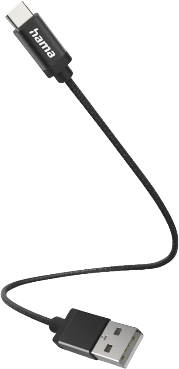Laad/Synchrokabel,USB-A - USB-C, 0.2m