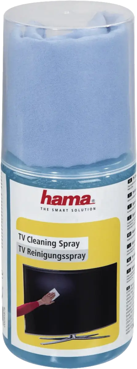 Beeldschermreiniger, spray + reinigingsdoekje, 200 ml