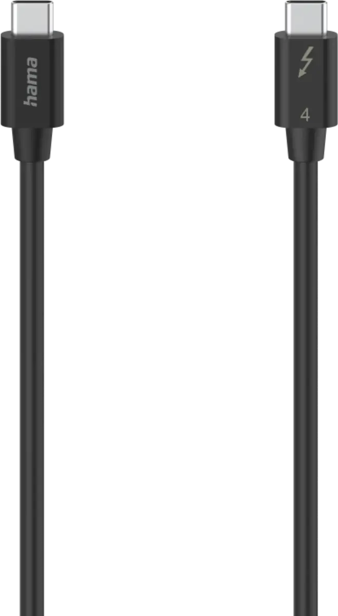 Thunderbolt-4-kabel USB-C, 40 Gbit/s, Ultra-HD 8K, 0,8m