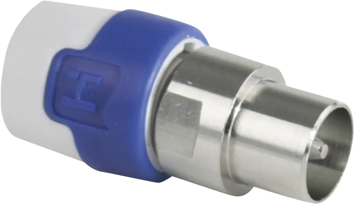KOS 5 Rechte IEC male connector 4G proo