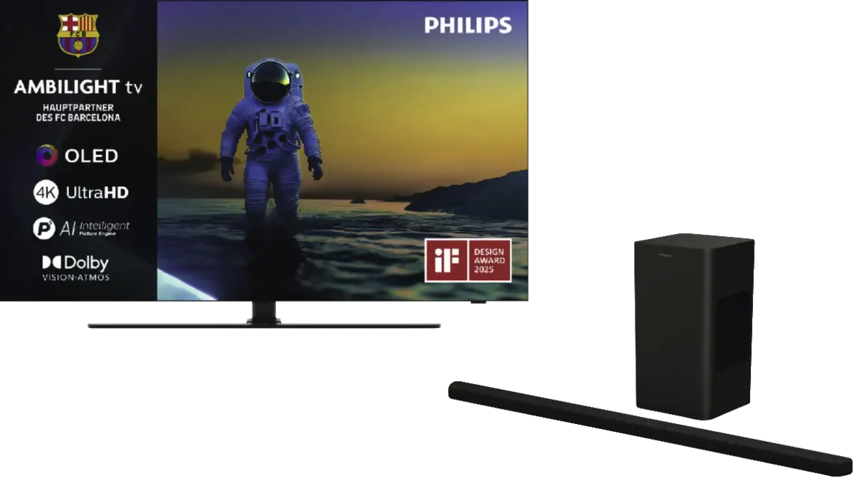 55OLED850/12 + TAB8200/10