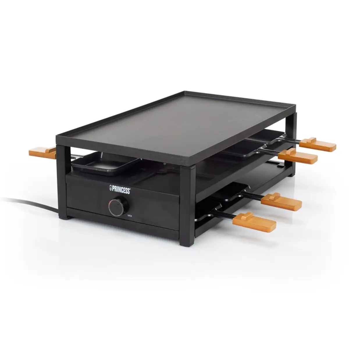 162655 Raclette grill Black steel