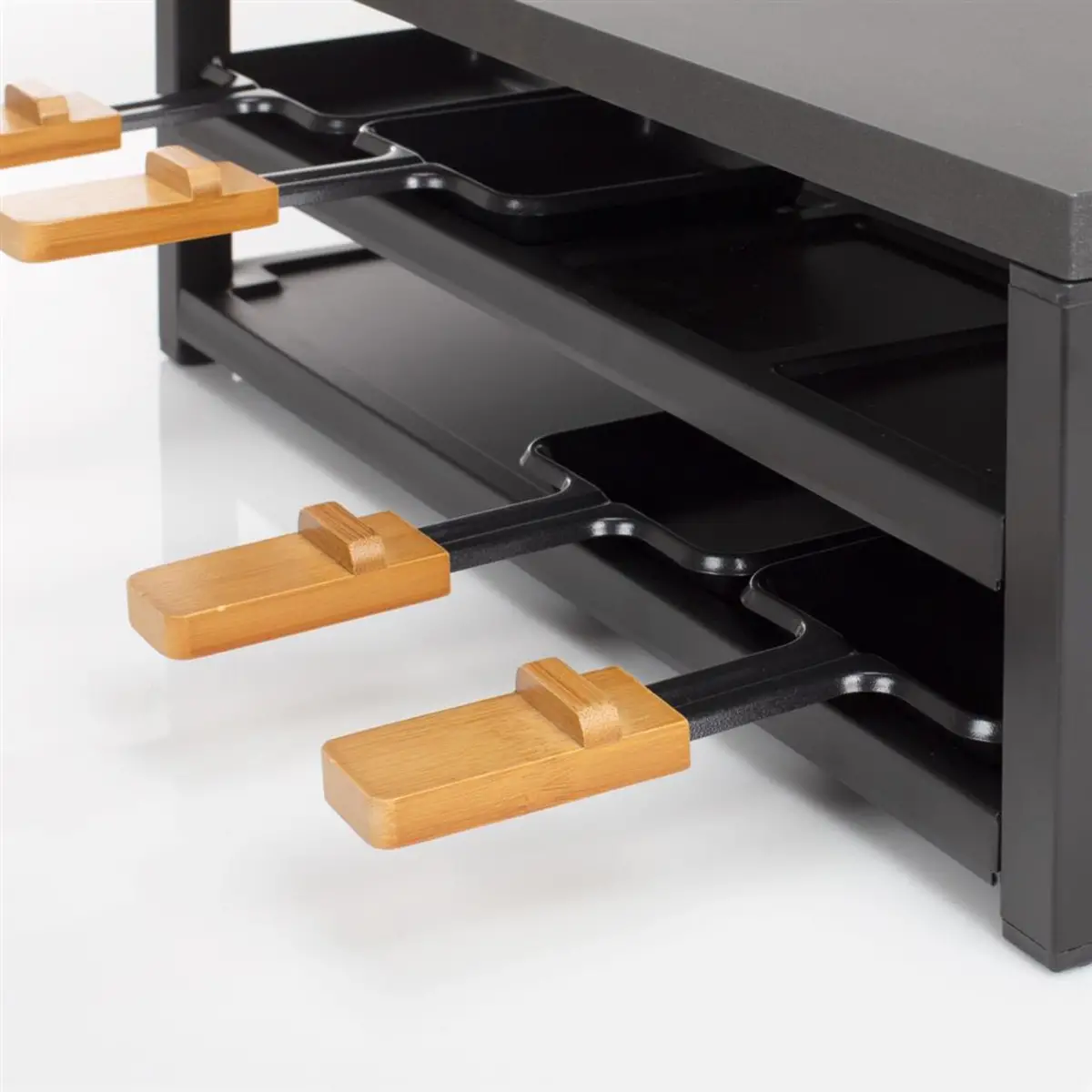 162655 Raclette grill Black steel