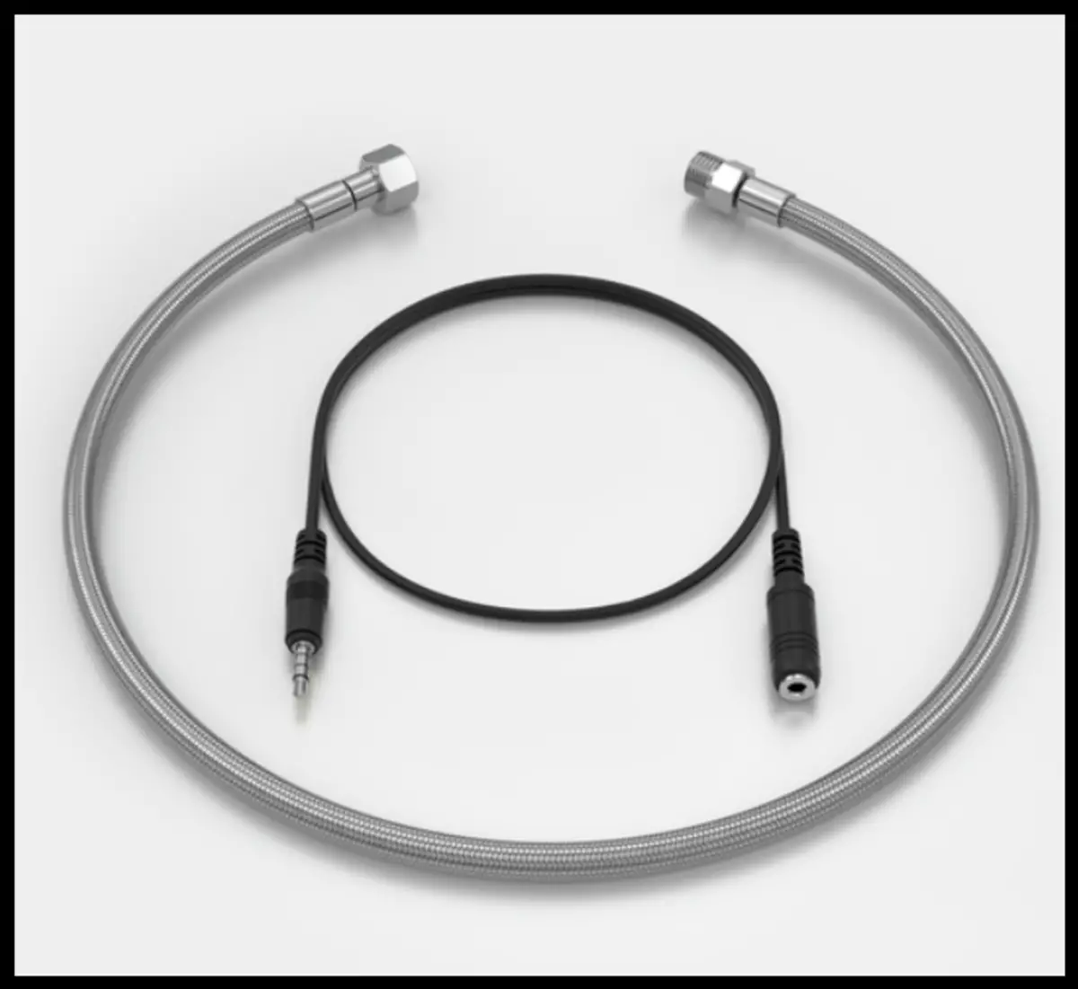 Verlengset 30cm tbv. Quookerkraan Nordic/Fusion/Flex