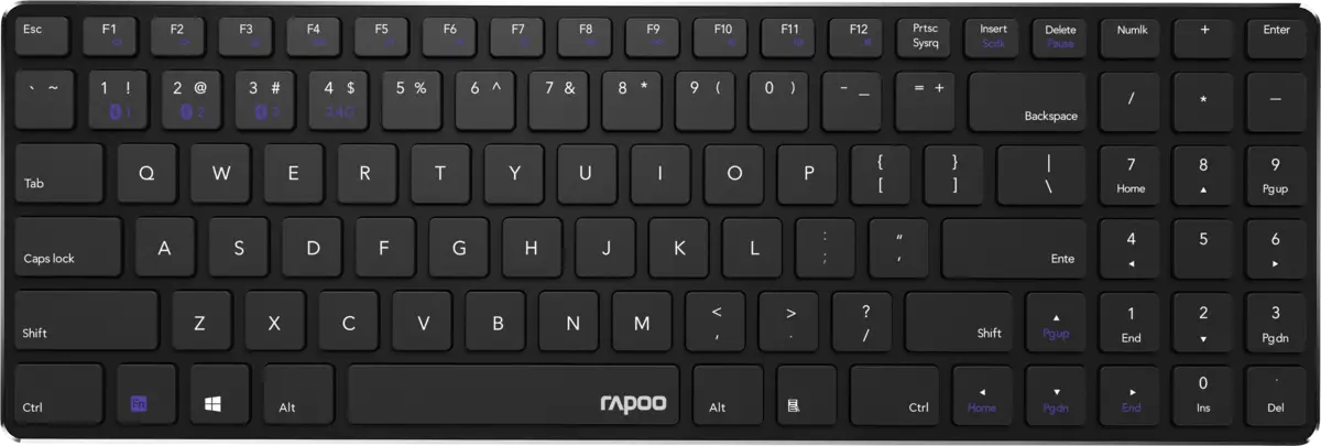Multi-Mode wireless keyboard