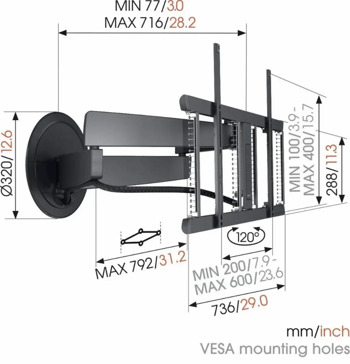 TVM 7655 DESIGNMOUNT