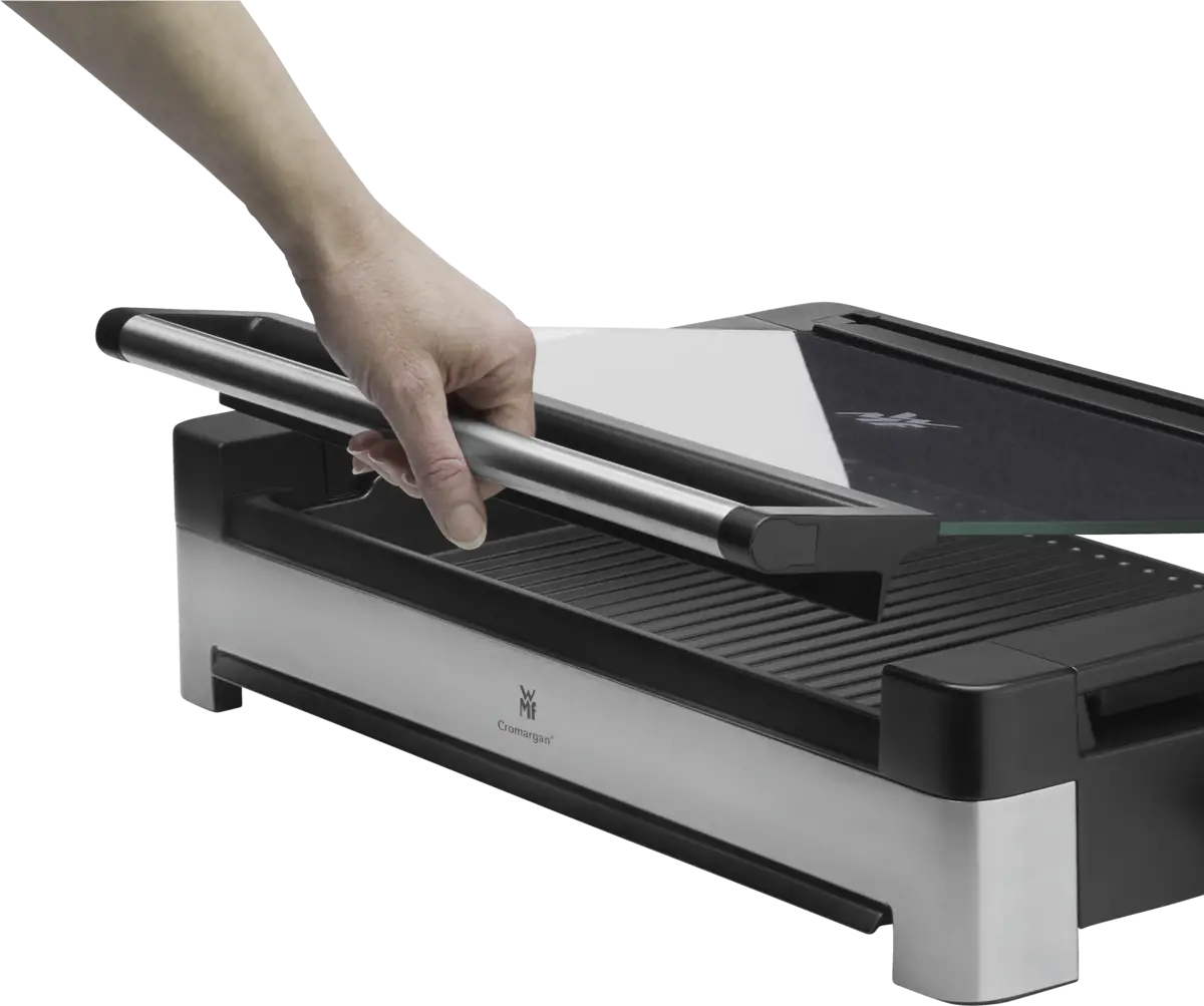 LONO tafelgrill met glazen deksel