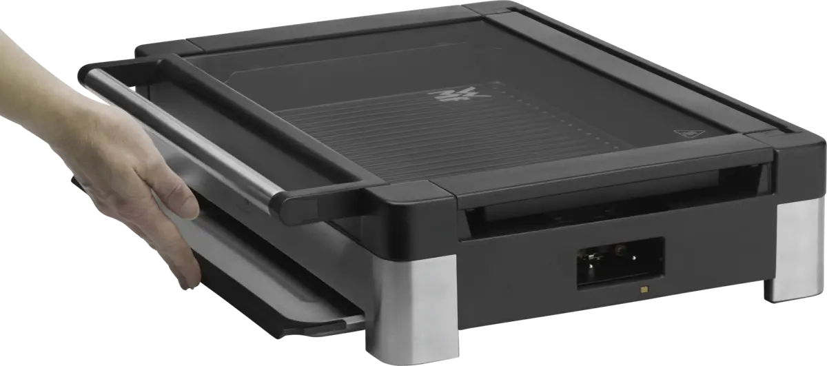 LONO tafelgrill met glazen deksel