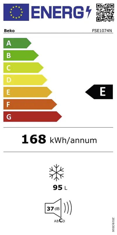 Beko FSE1074N energielabel