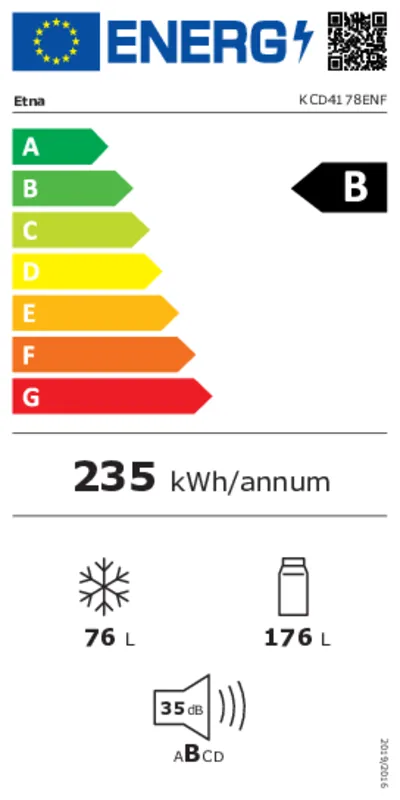Etna KCD4178ENF energielabel