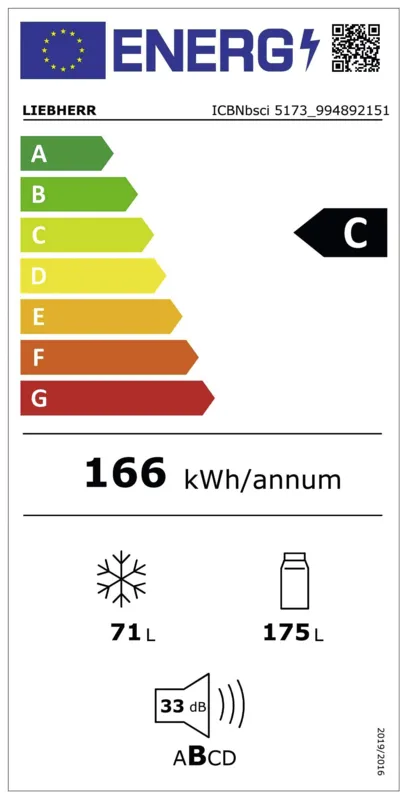 Liebherr ICBNbsci 5173 energielabel