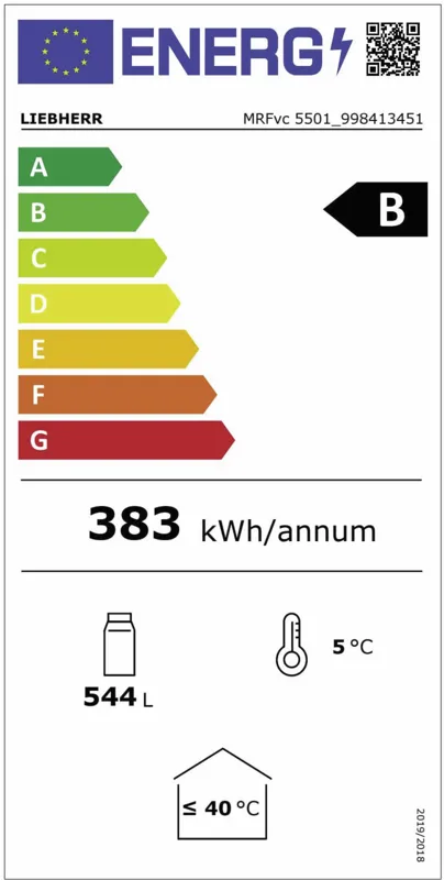Liebherr MRFvc 5501-20 energielabel