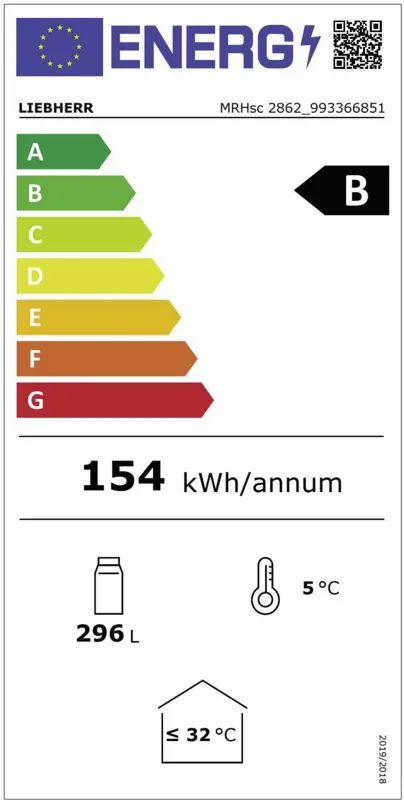 Liebherr MRHsc 2862-40 energielabel