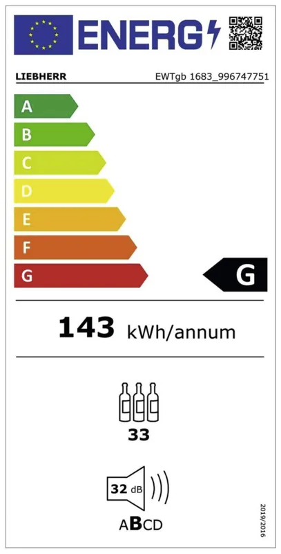Liebherr EWTgb 1683-26 energielabel