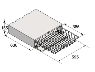 HB150W Uittrekbare mand