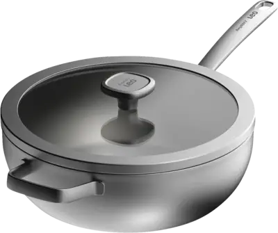Berghoff Leo - Wokpan met deksel Graphite 28cm
