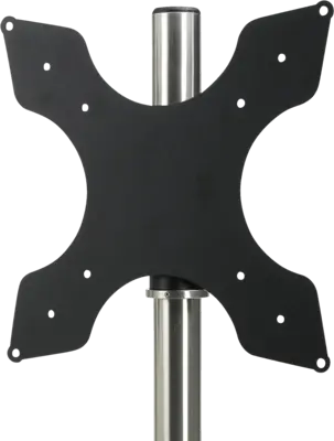 Montageplaat 400 x 400 voor 60mm kolom