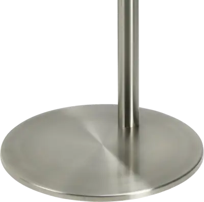 Voet 37cm rond RVS