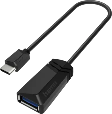 Hama 200312 USB-C-Adapter to USB-A, 5 Gbit/s