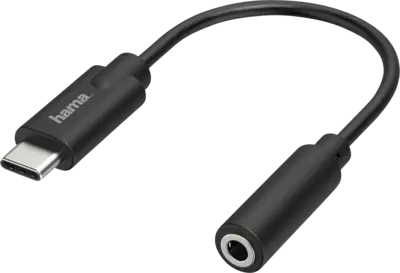 Hama 200318 Adapter USB-C naar audio-jack 3.5mm