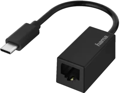 Hama 200322 USB-C - RJ45/LAN, GigabitEthernet
