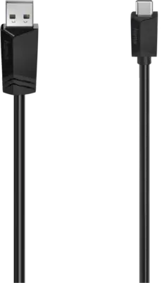 Hama 200633 USB-A op USB-C, 480 Mbit/s, 3m