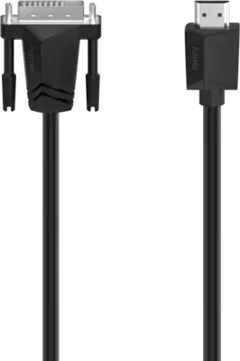 Hama 200715 Adapterk. DVI naar HDMI, 4K, 1,50m