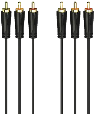 Hama 205150 AV-KABEL 2X3 CINCH1,5M
