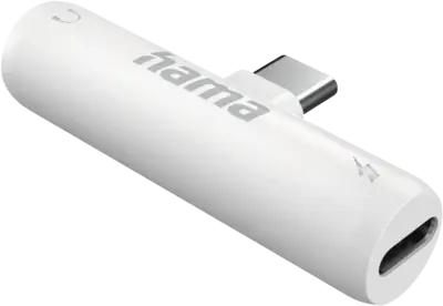 Hama Audio-adapter,USB-C oplaadfunctie,3,5mm jack,PD