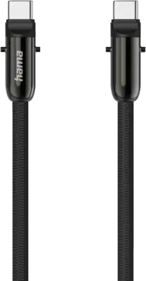 Hama Lanyard USB-C-kabel, 2in1, 1,2 m