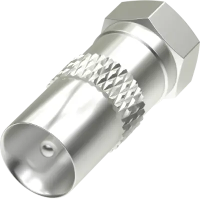 Hama SAT-adapter, F-stekker - coax-stekker
