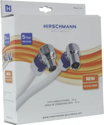 Hirschmann FEKAB 5/10 m Aansluitkabel IEC 10m 4G proof