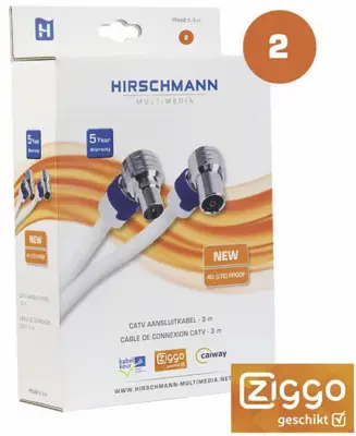 Hirschmann FEKAB 5/3 m Aansluitkabel IEC 3 m 4G proof