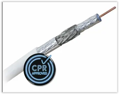 Hirschmann KOKA 9 Eca 500m witte coaxkabel 4G proof
