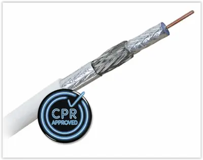 Hirschmann KOKA 9 Eca 50m witte coaxkabel 4G proof