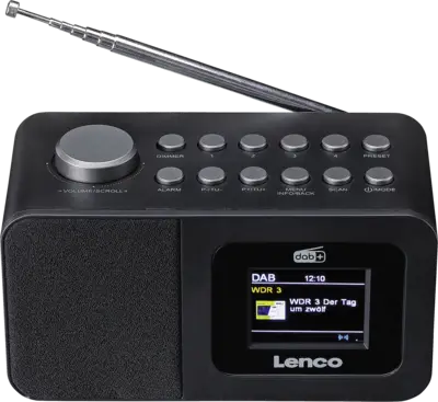 Lenco CR-625BK