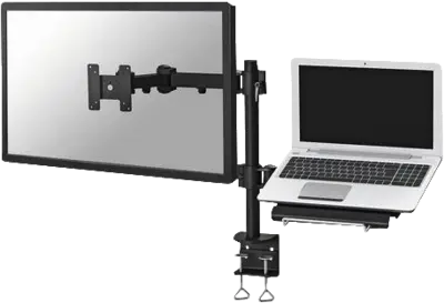 Neomounts by Newstar monitor en laptop bureausteun