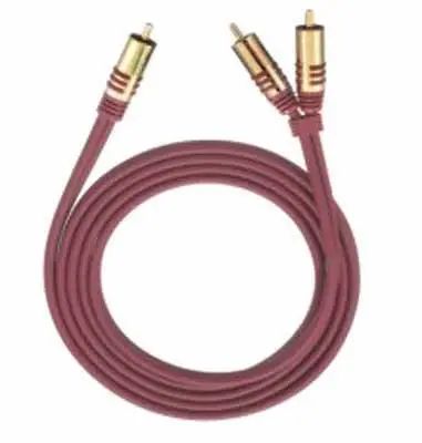 Oehlbach NF Y Adapter Set cinch/2xcinch 1m