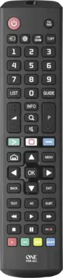 One For All URC4911 Vervangende afstandsbed. - LG product afbeelding