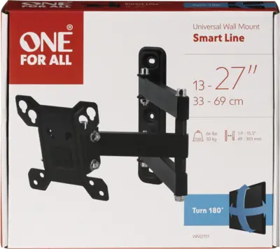 WM2151 27 TV Wandhouder Smart TURN 180