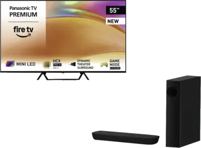 Panasonic TV-55W95beg + SC-HTB254egk