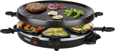 Princess 162725 Raclette 6 Grill Party